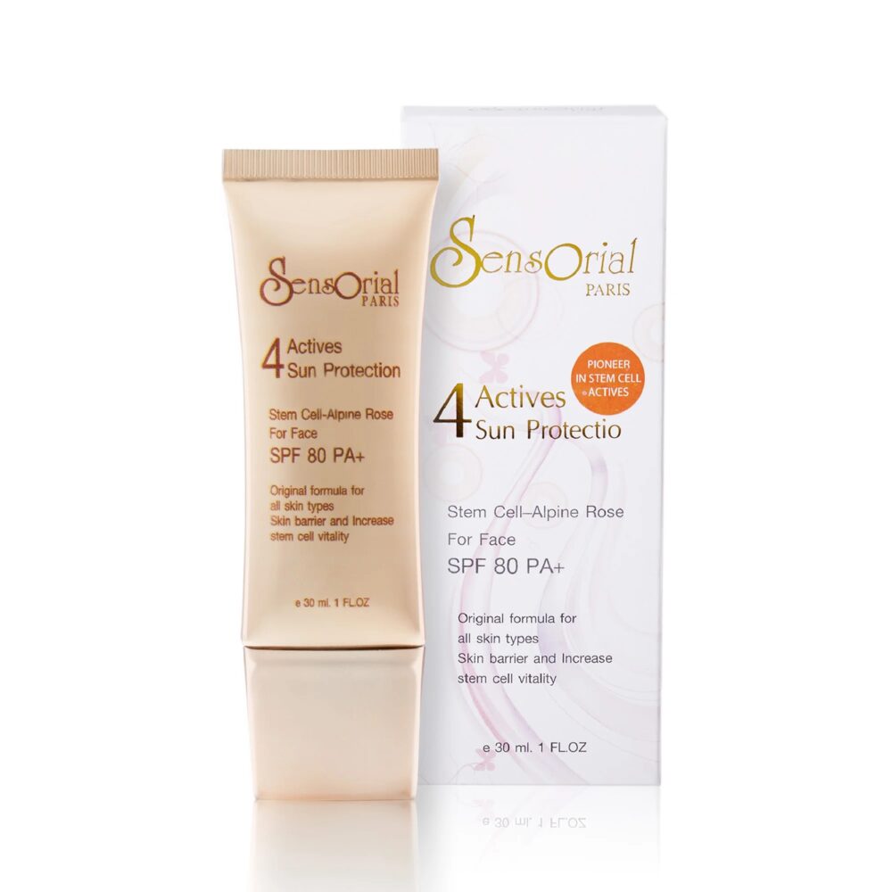 Smooral 4 Active Sun Protect SPF 50+ PA++++ sunscreen with packaging.